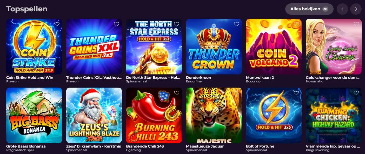Overzicht van online slots met diverse thema’s