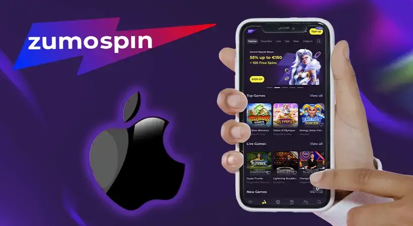 Toegang tot het casino via de officiële mobiele app